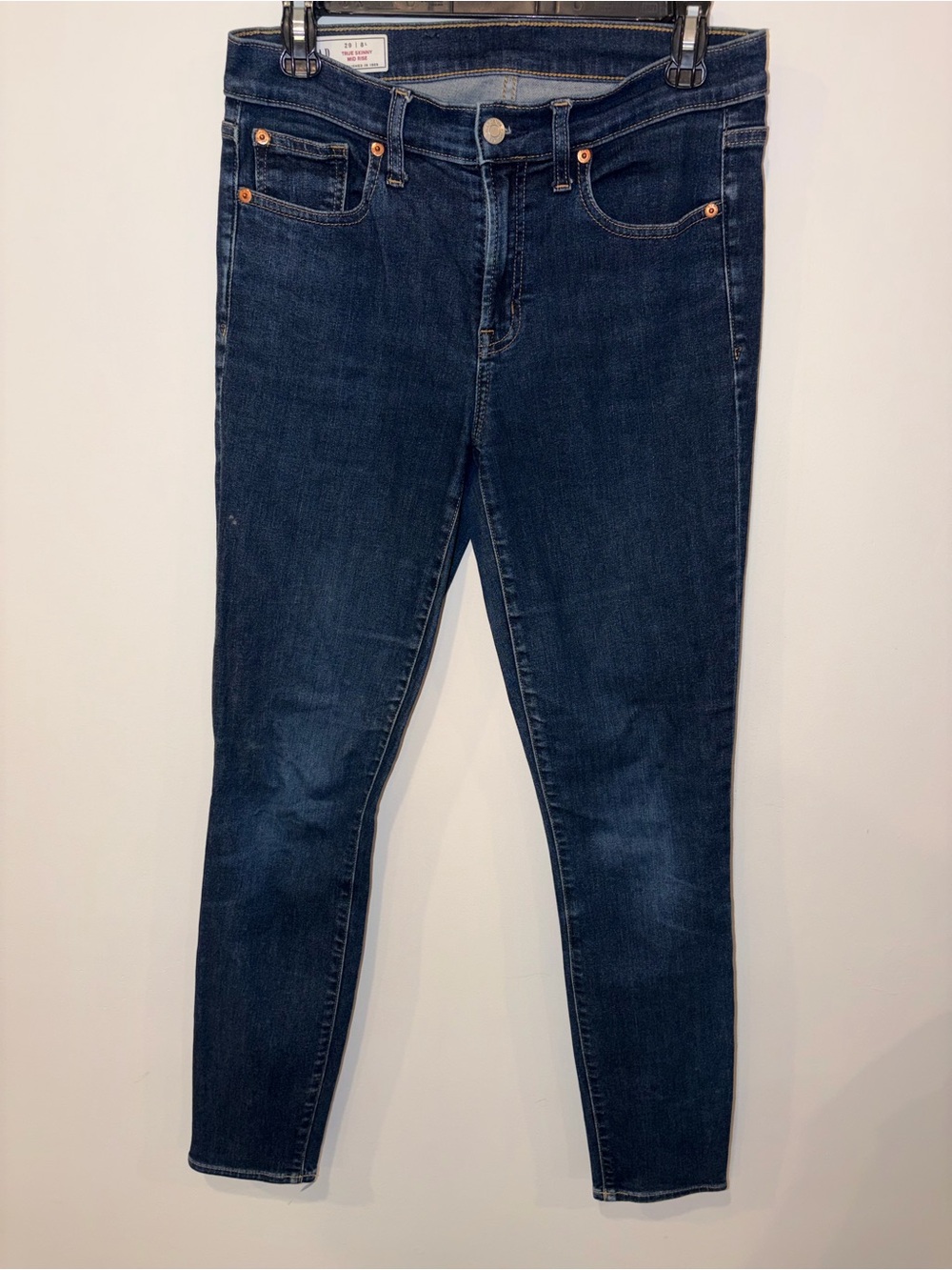 Gap Mid Rise True Skinny Jeans